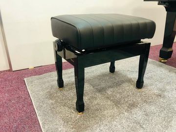 Hidrau Munich BC38TECH Adjustable Black Stool