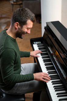 Kawai CA901 Digital Piano being played