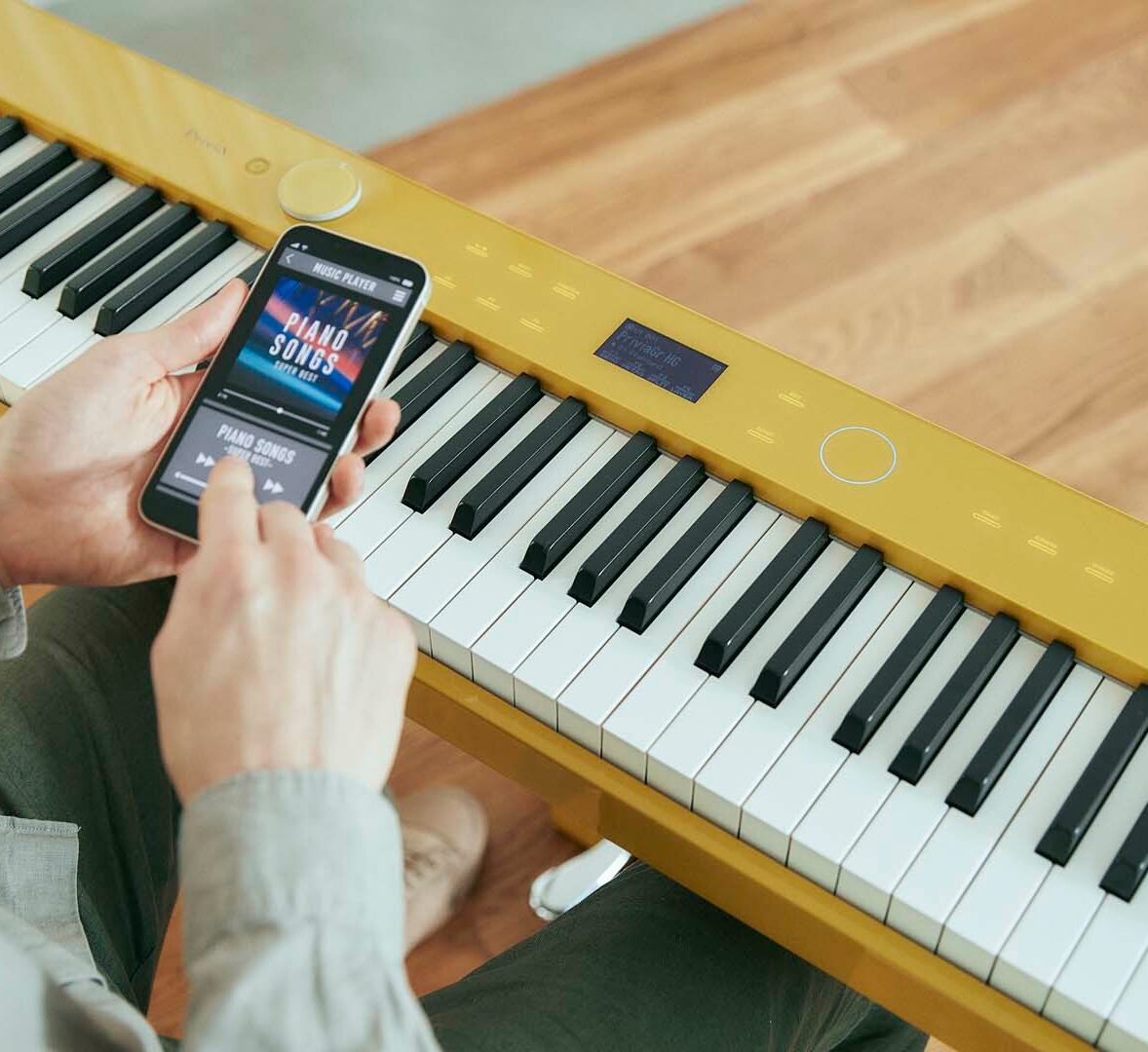 Casio PX-S7000 yellow digital piano