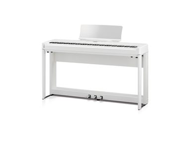 Kawai ES520 Digital Piano on white stand