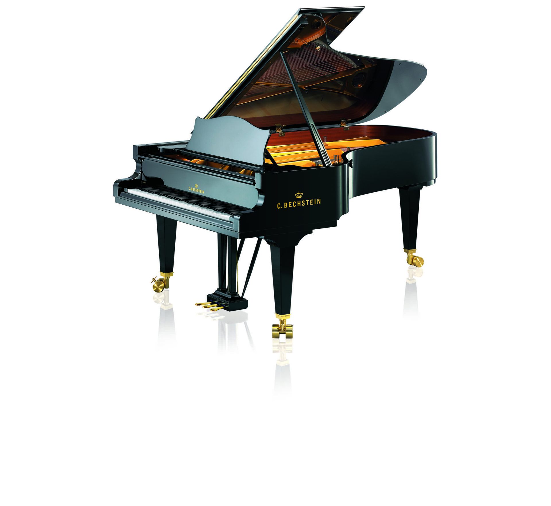 C. Bechstein C234 Grand Piano Ebony
