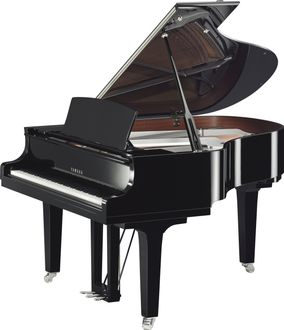Yamaha C2X Grand Piano - Special Edition Chrome Frame