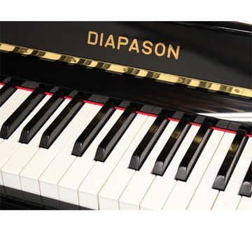 Diapason piano keyboard