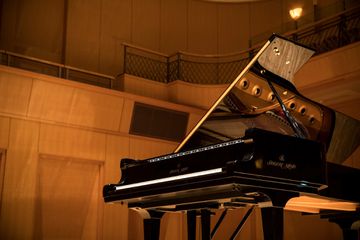 EX-Concert Shigeru Kawai Grand Piano from below