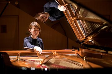 Shigeru Kawai EX-Concert Grand Piano close-up